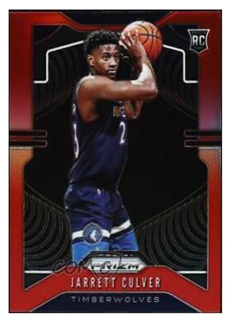 2019-20 Panini Prizm Base Set Jarrett Culver #252 card