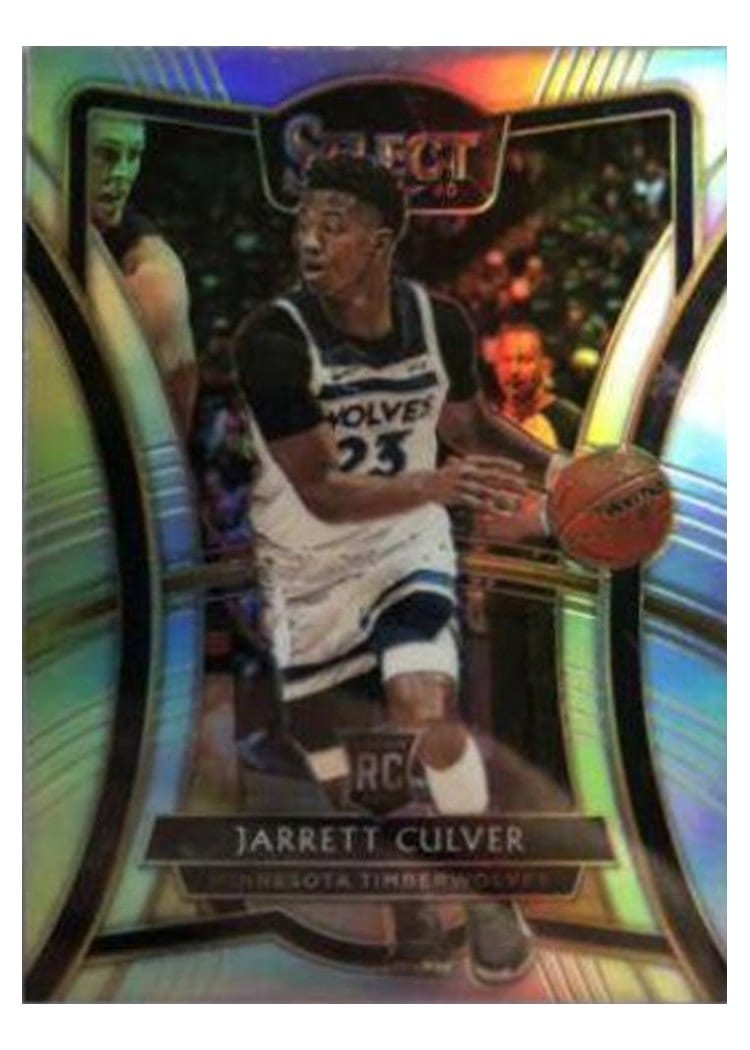 2019-20 Panini Select Base Set Jarrett Culver Silver Prizm #160 card