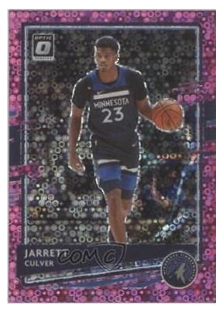 2020-21 Donruss Optic Base Set Jarrett Culver #150 card