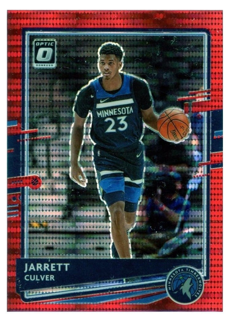 2020-21 Donruss Optic Base Set Jarrett Culver #150 card