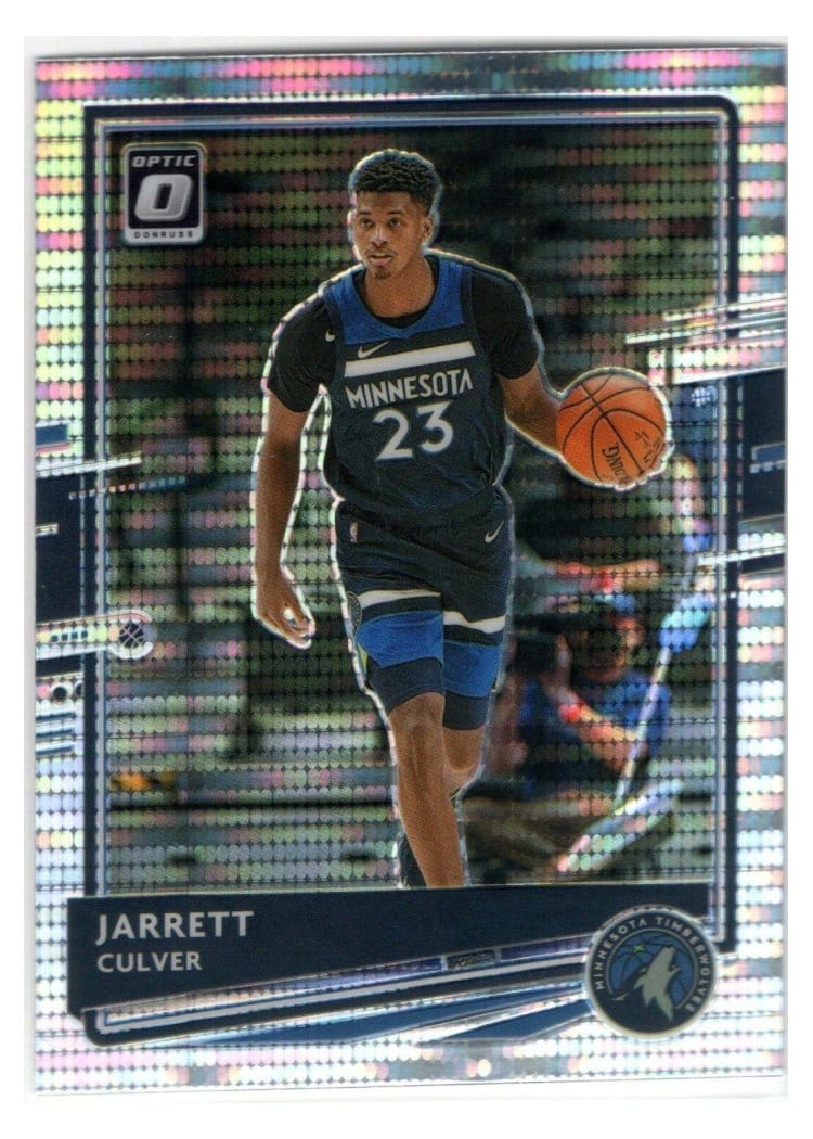 2020-21 Donruss Optic Base Set Jarrett Culver #150 card