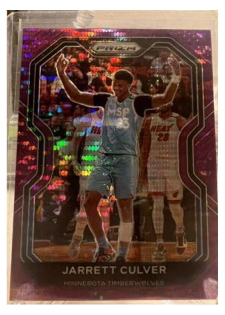 2020-21 Panini Prizm Base Set Jarrett Culver #238 card