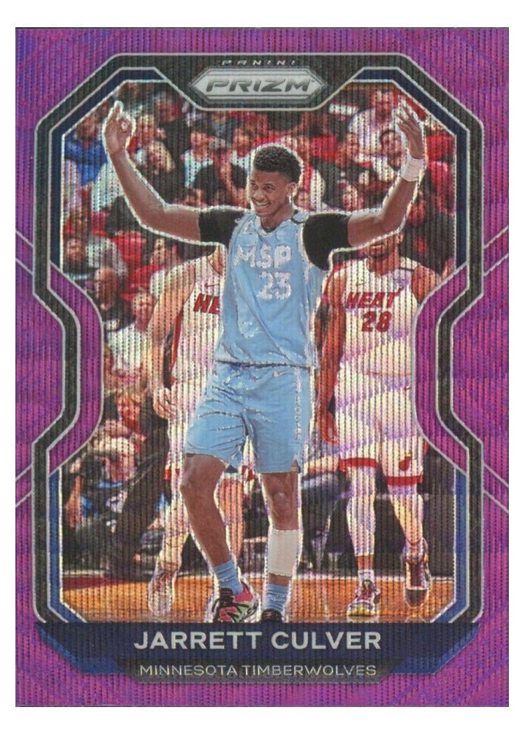 2020-21 Panini Prizm Base Set Jarrett Culver #238 card