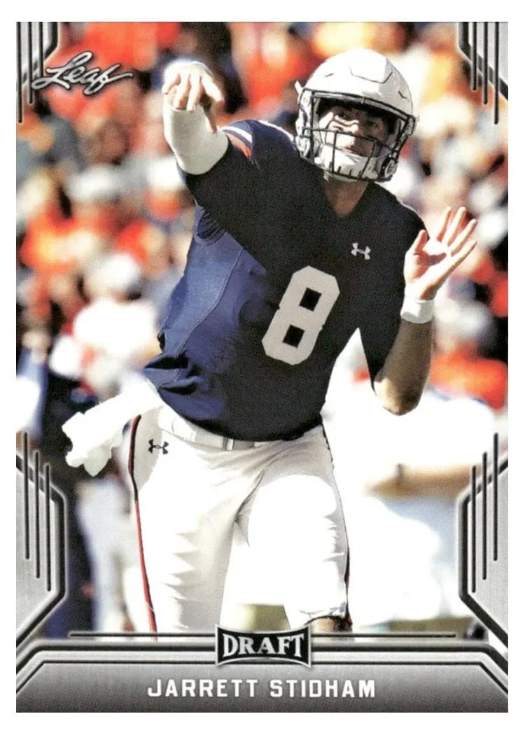 2019 Leaf Draft Jarrett Stidham #36 card