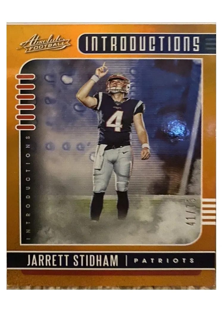2019 Panini Absolute Introductions Jarrett Stidham #10 card