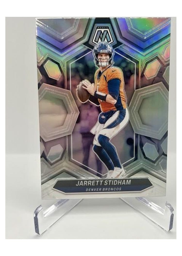 2024 Panini Mosaic Base Set Jarrett Stidham Silver #64 card