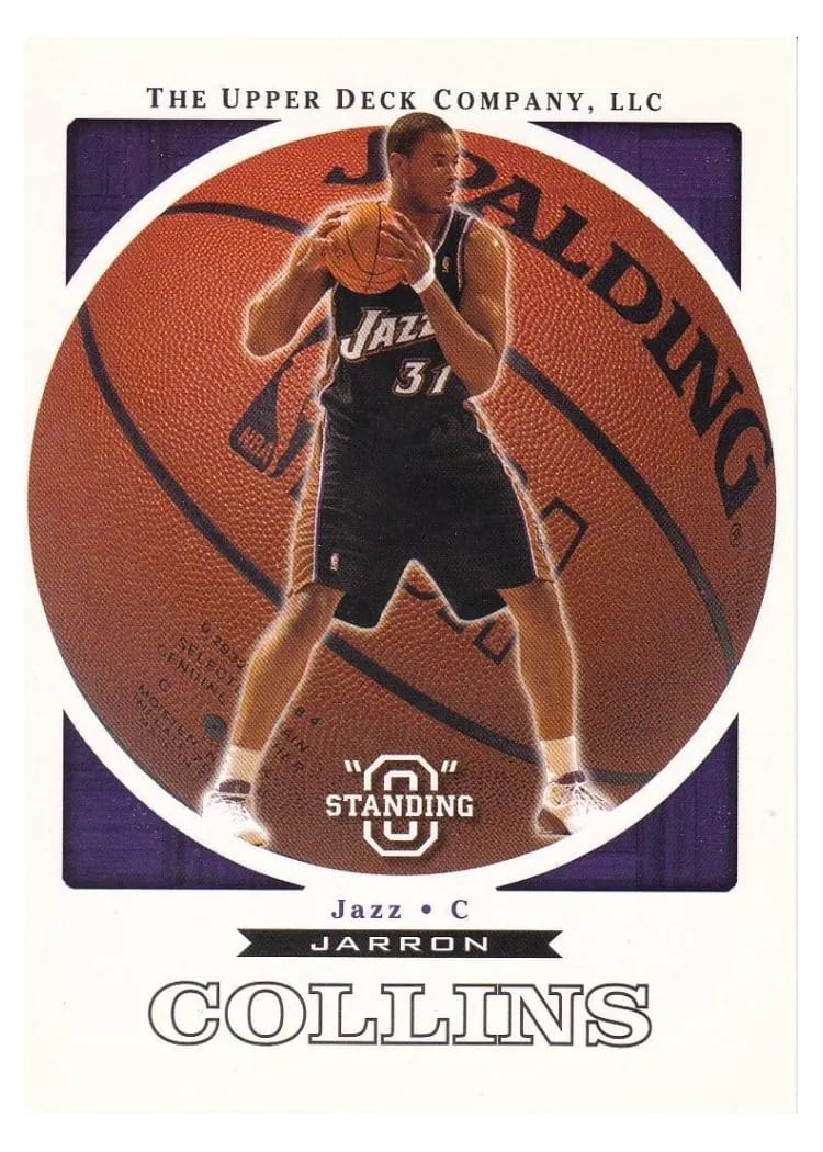 2003 Upper Deck Standing O Jarron Collins #79 card