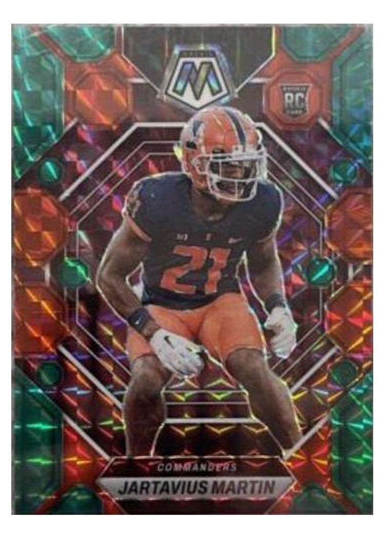2023 Panini Mosaic Base Set Jartavius Martin #330 card