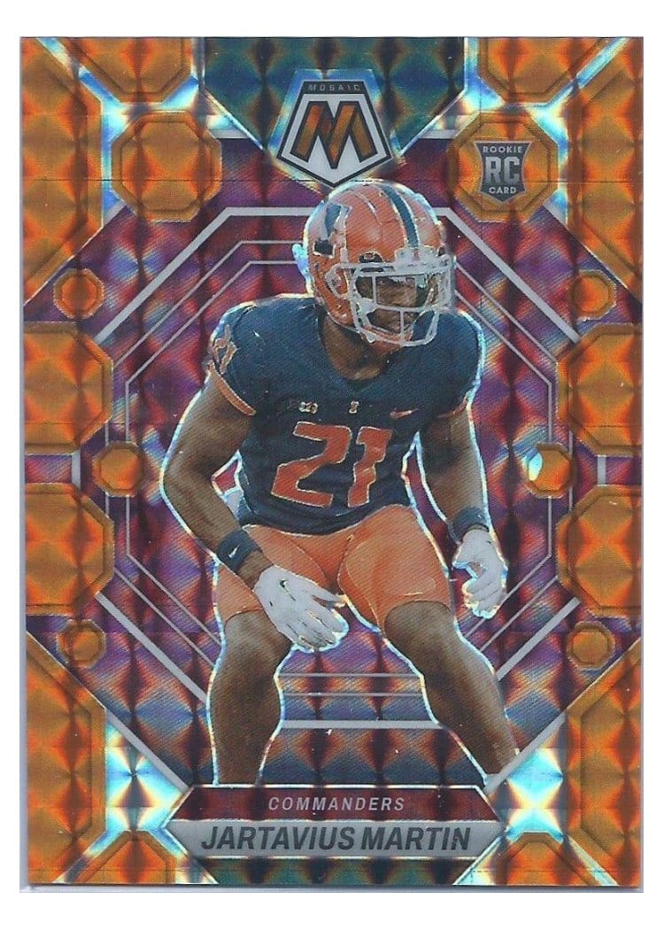 2023 Panini Mosaic Base Set Jartavius Martin #330 card