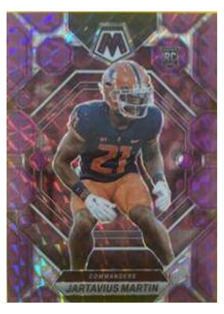 2023 Panini Mosaic Base Set Jartavius Martin #330 card