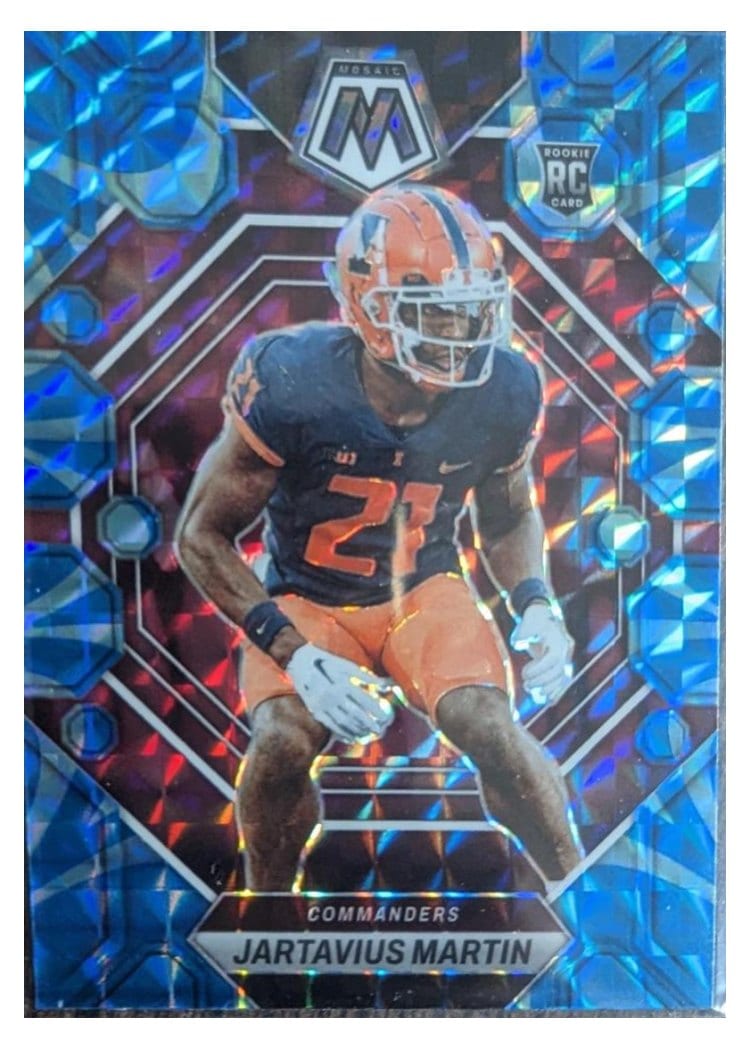 2023 Panini Mosaic Base Set Jartavius Martin #330 card