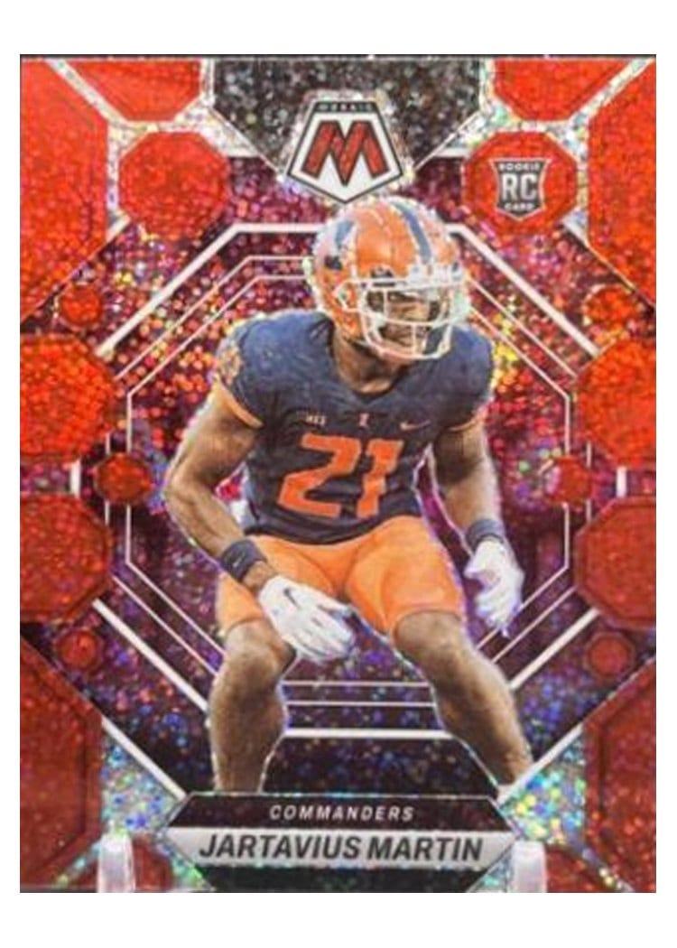 2023 Panini Mosaic Base Set Jartavius Martin #330 card