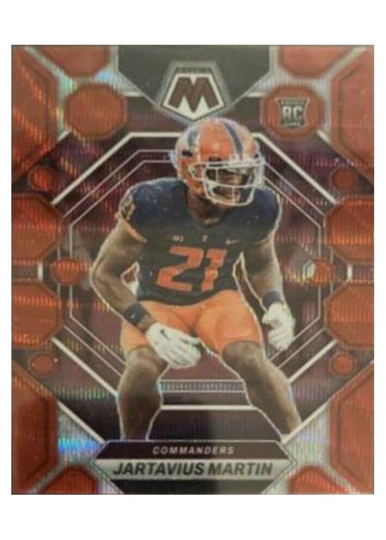 2023 Panini Mosaic Base Set Jartavius Martin #330 card
