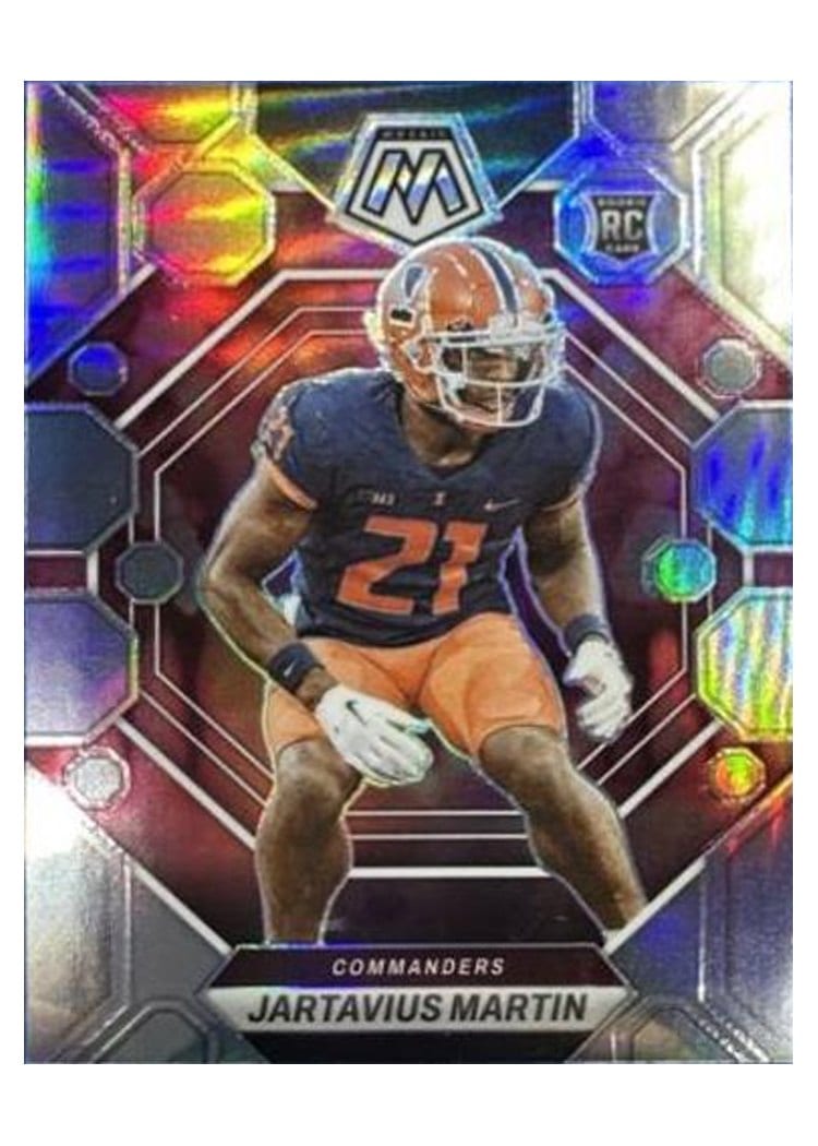 2023 Panini Mosaic Base Set Jartavius Martin #330 card