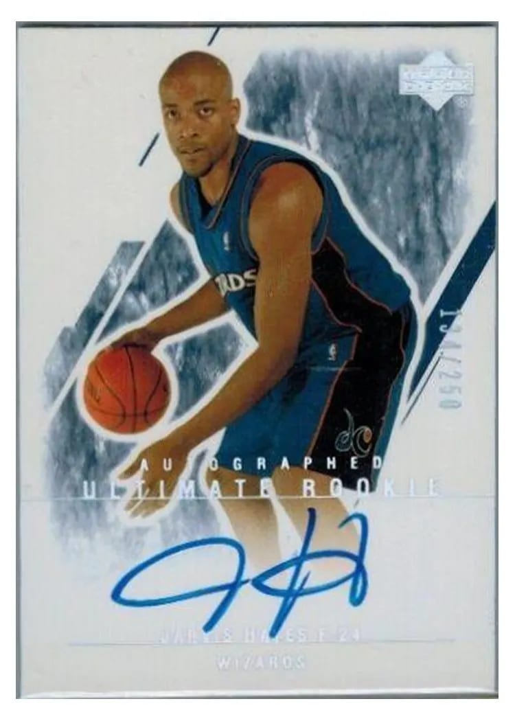 2003 Ultimate Collection Jarvis Hayes Autograph #133 card