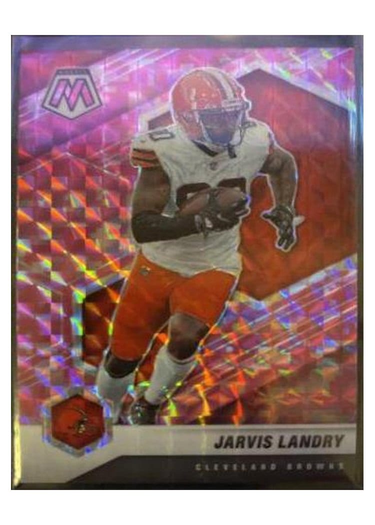 2021 Panini Mosaic Base Set Jarvis Landry #55 card