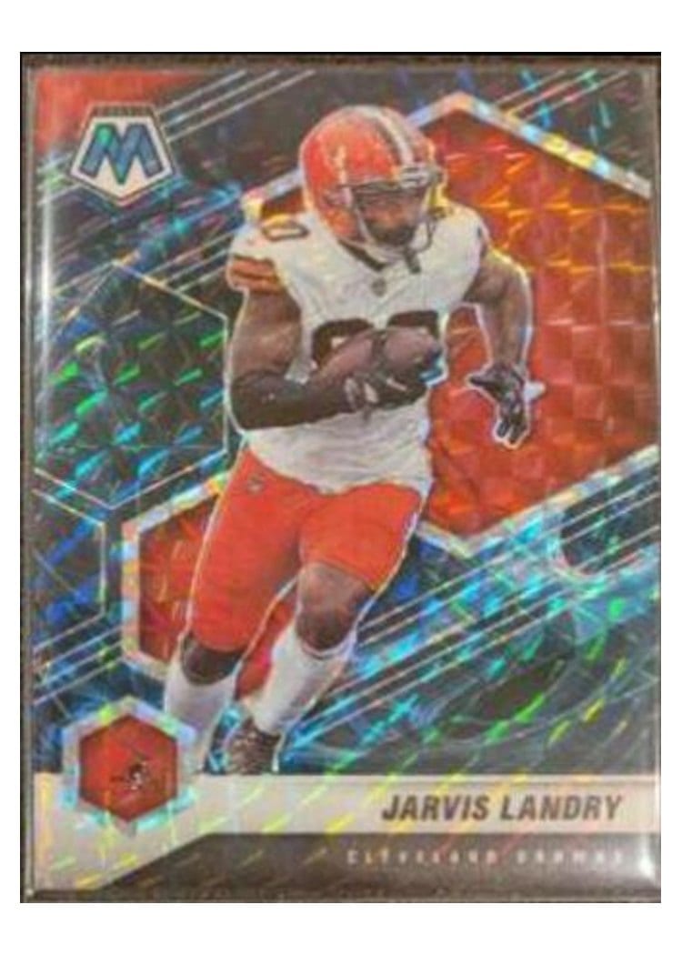 2021 Panini Mosaic Base Set Jarvis Landry Genesis #55 card