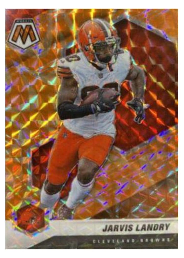 2021 Panini Mosaic Base Set Jarvis Landry #55 card