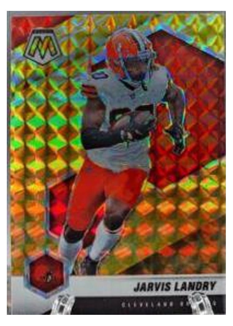 2021 Panini Mosaic Base Set Jarvis Landry #55 card