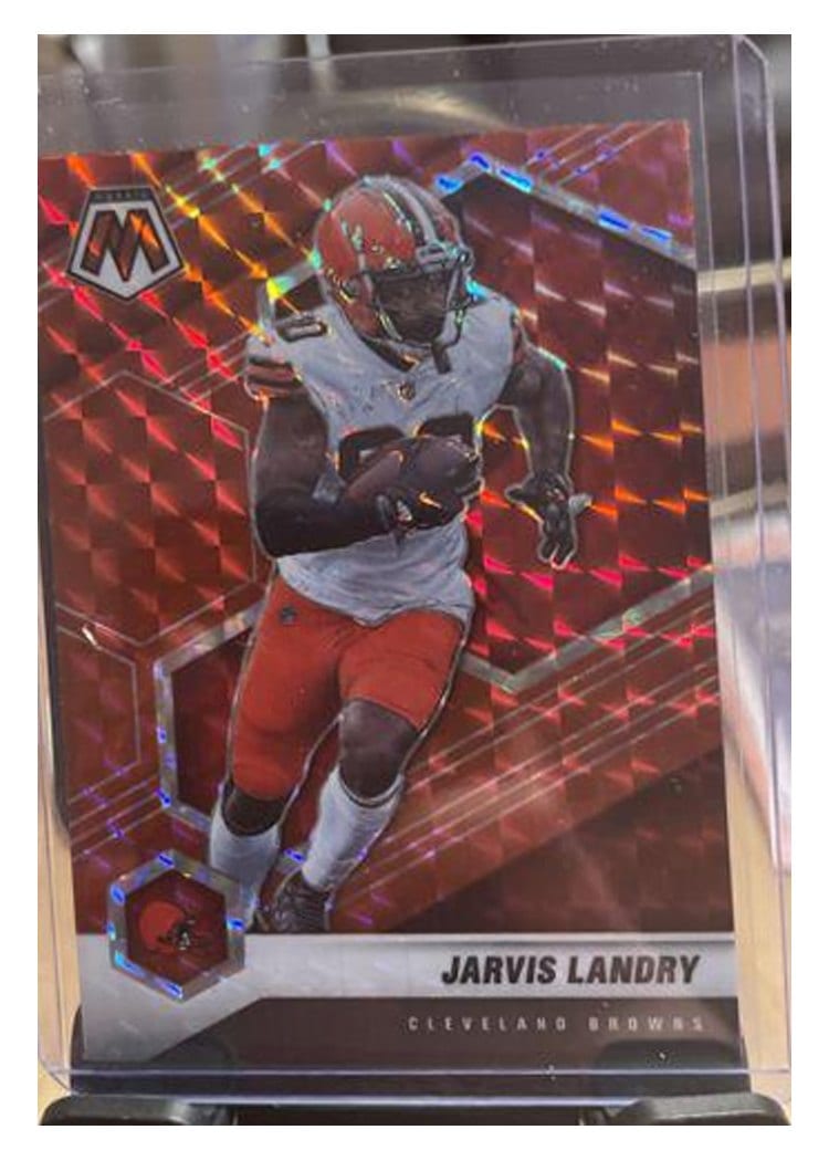 2021 Panini Mosaic Base Set Jarvis Landry #55 card