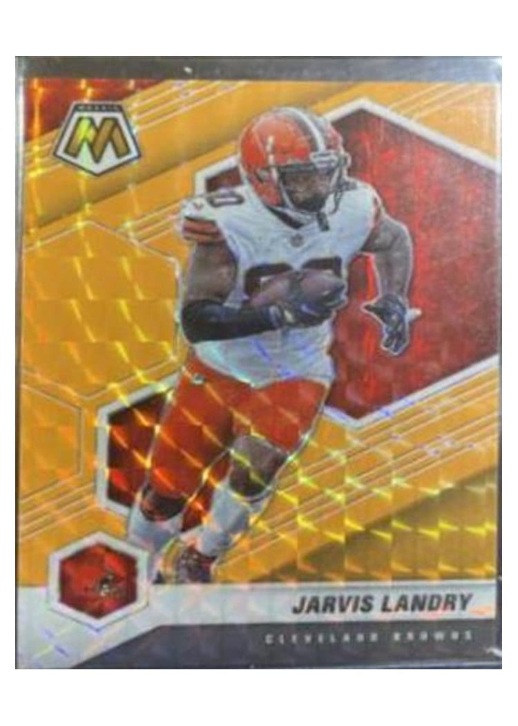 2021 Panini Mosaic Base Set Jarvis Landry #55 card
