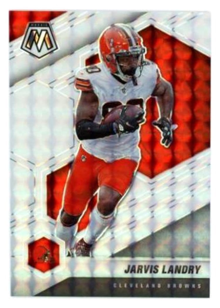 2021 Panini Mosaic Base Set Jarvis Landry #55 card