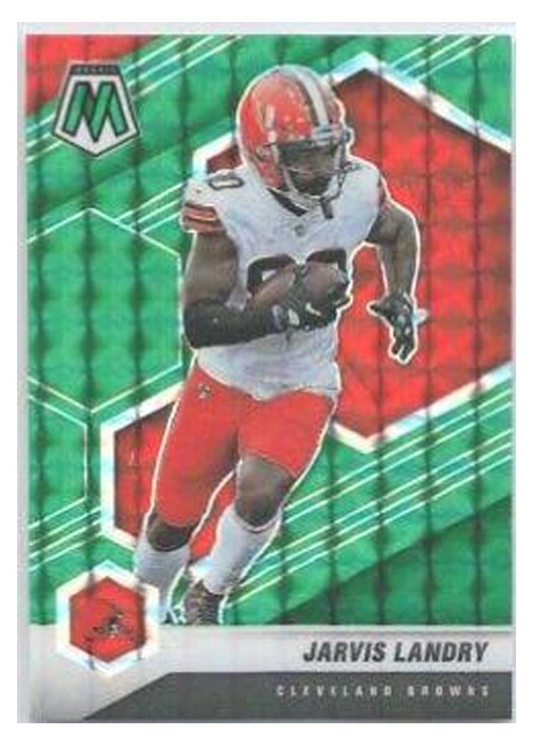 2021 Panini Mosaic Base Set Jarvis Landry #55 card