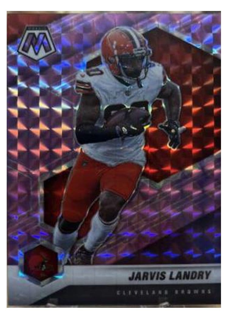 2021 Panini Mosaic Base Set Jarvis Landry #55 card
