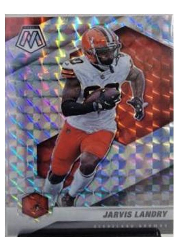 2021 Panini Mosaic Base Set Jarvis Landry #55 card