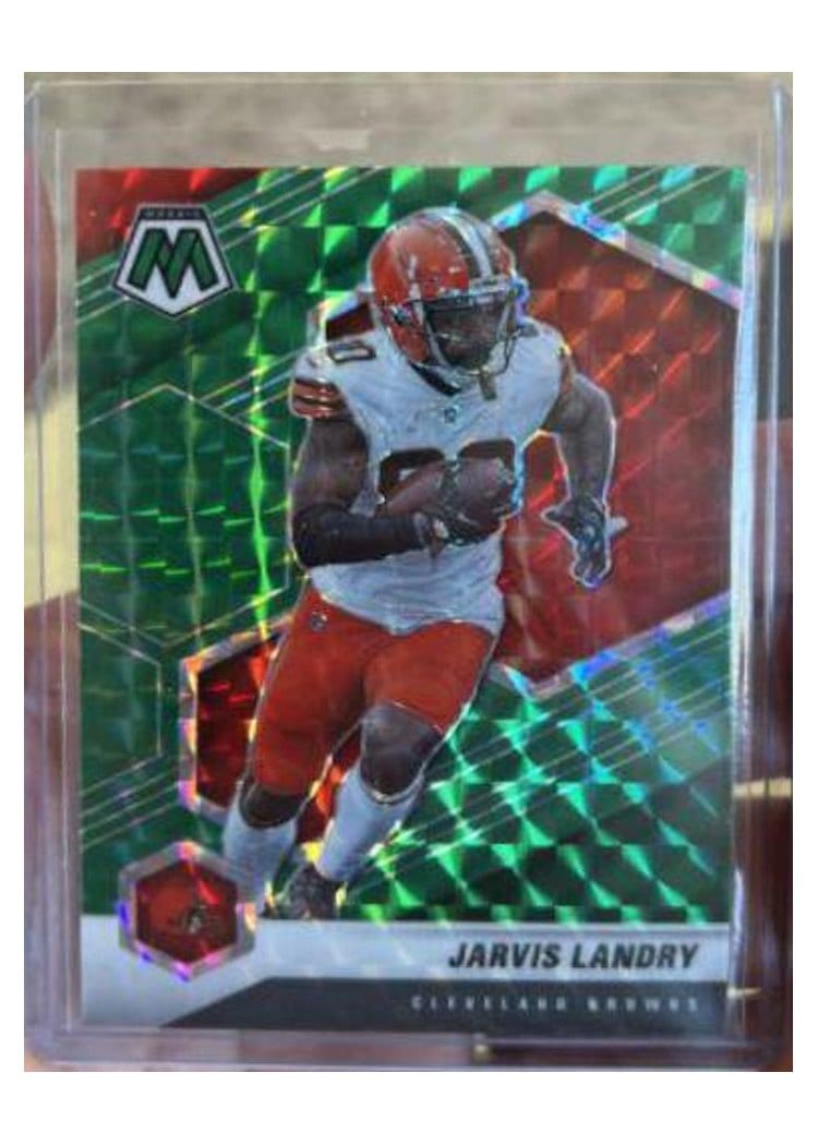 2021 Panini Mosaic Base Set Jarvis Landry #55 card