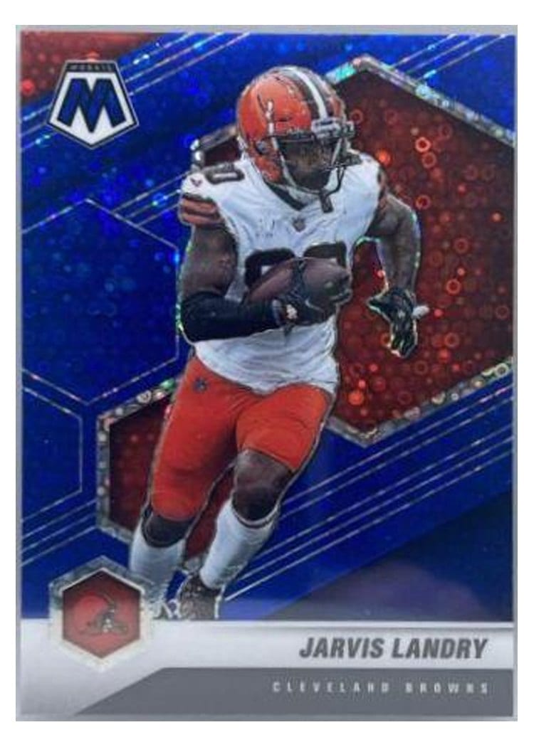 2021 Panini Mosaic Base Set Jarvis Landry #55 card