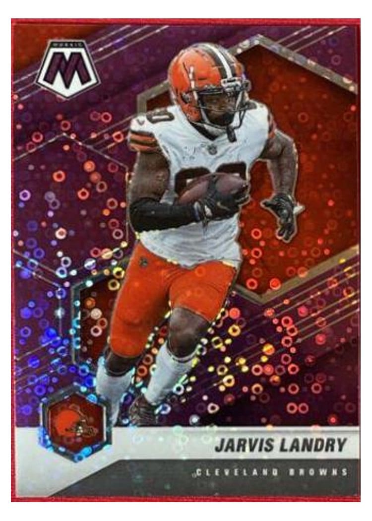 2021 Panini Mosaic Base Set Jarvis Landry #55 card