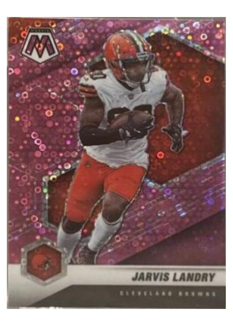 2021 Panini Mosaic Base Set Jarvis Landry #55 card