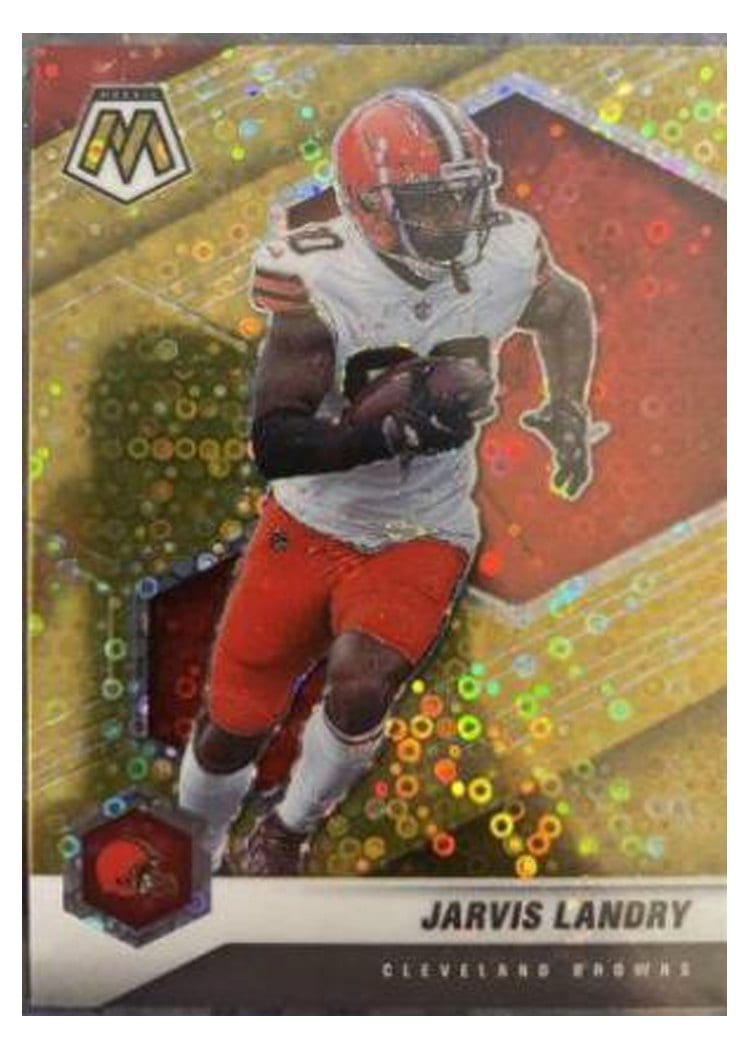 2021 Panini Mosaic Base Set Jarvis Landry #55 card
