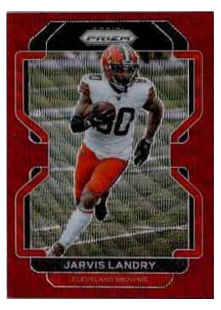 2021 Panini Prizm Base Set Jarvis Landry #260 card