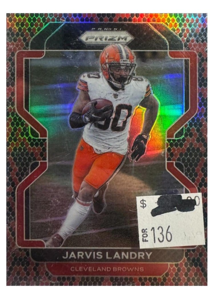 2021 Panini Prizm Base Set Jarvis Landry #260 card