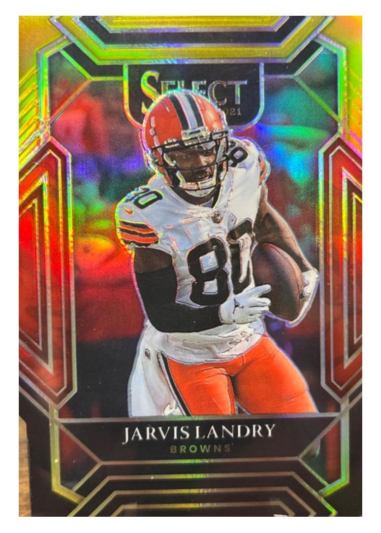 2021 Panini Select Base Set Jarvis Landry #210 card