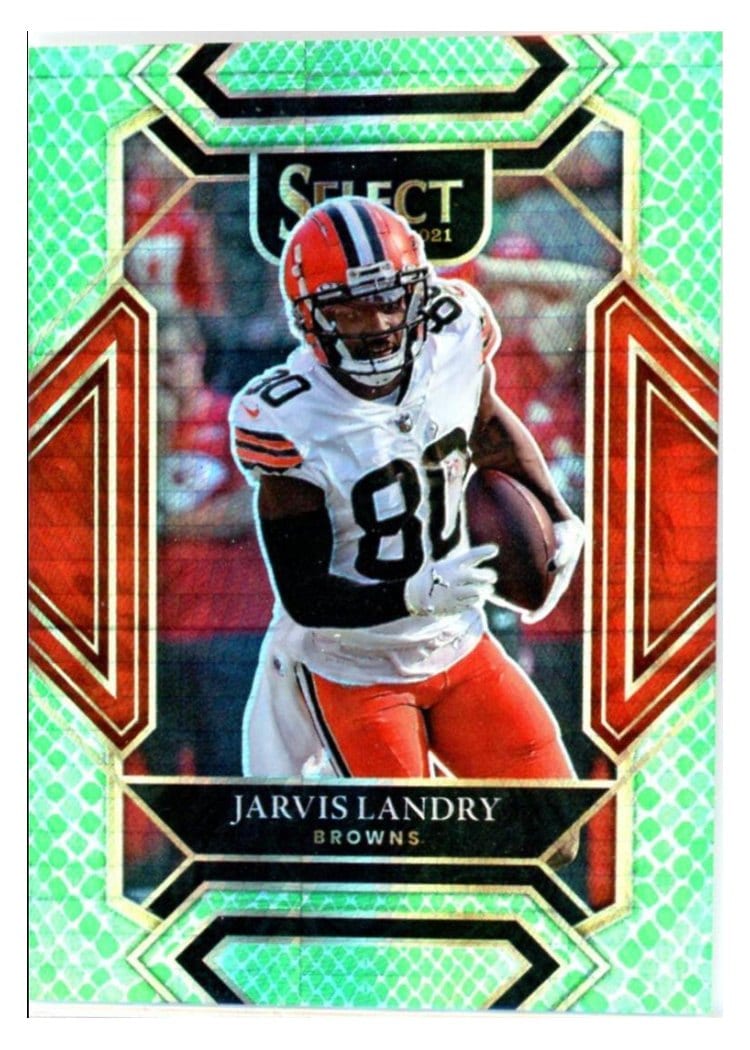 2021 Panini Select Base Set Jarvis Landry #210 card