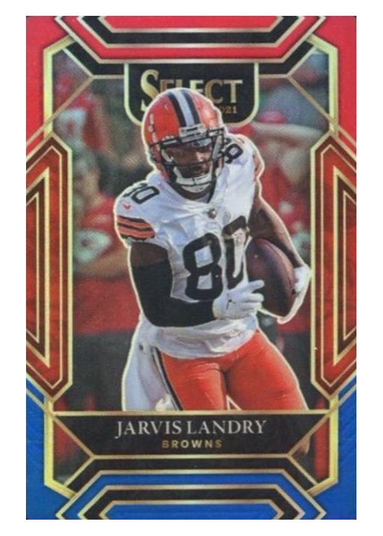 2021 Panini Select Base Set Jarvis Landry #210 card