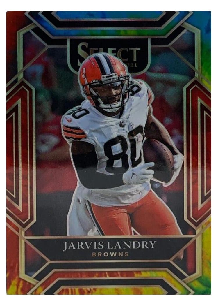 2021 Panini Select Base Set Jarvis Landry #210 card