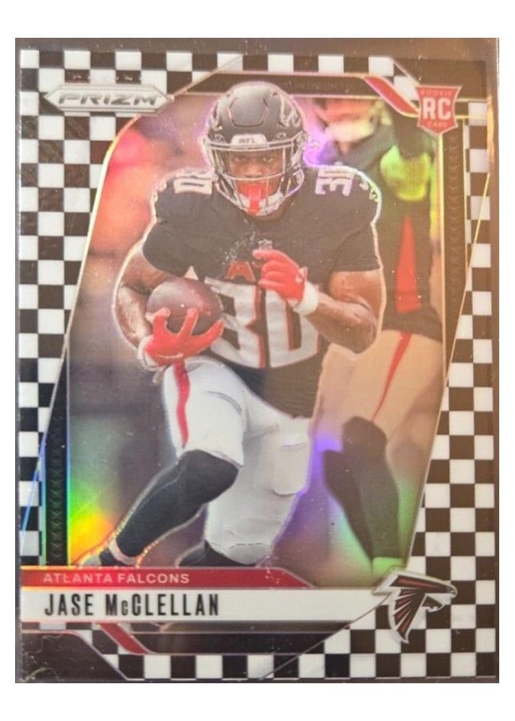 2024 Panini Prizm Base Set Jase McClellan #342 card
