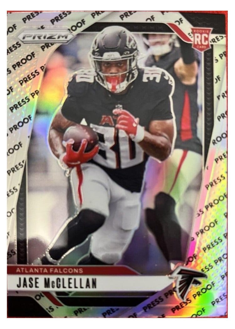 2024 Panini Prizm Base Set Jase McClellan #342 card