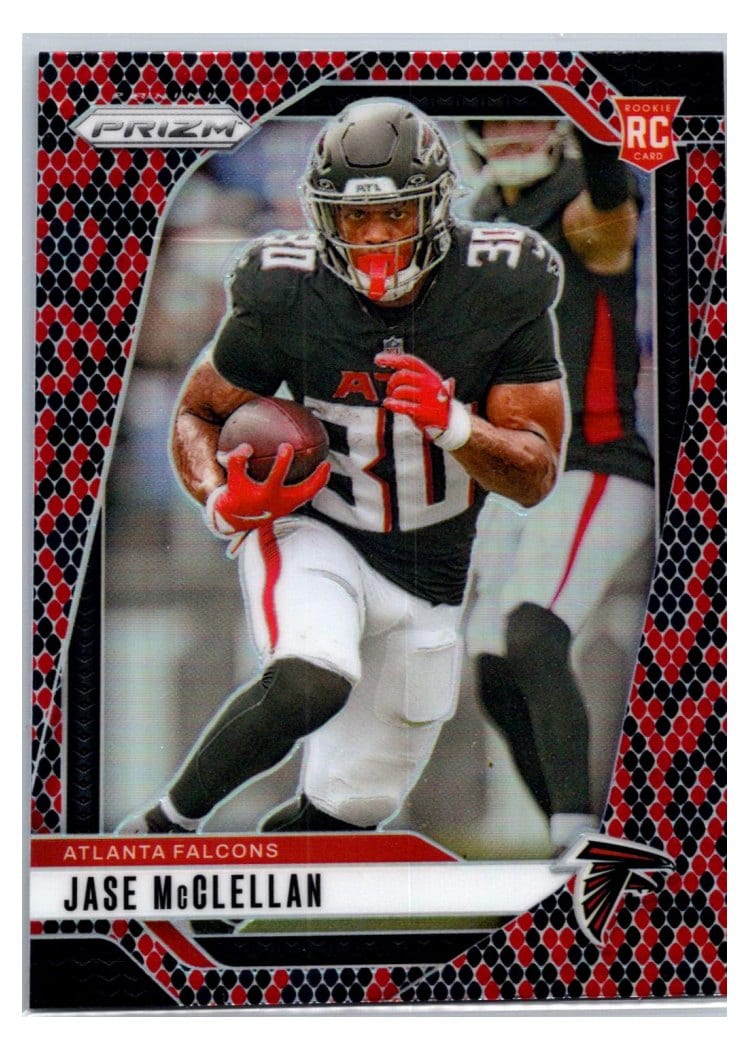 2024 Panini Prizm Base Set Jase McClellan #342 card