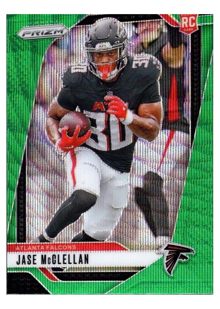 2024 Panini Prizm Base Set Jase McClellan #342 card