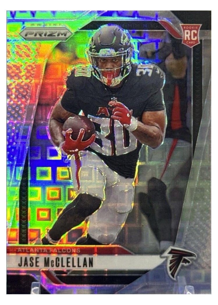 2024 Panini Prizm Base Set Jase McClellan #342 card