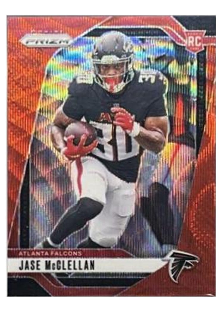 2024 Panini Prizm Base Set Jase McClellan #342 card