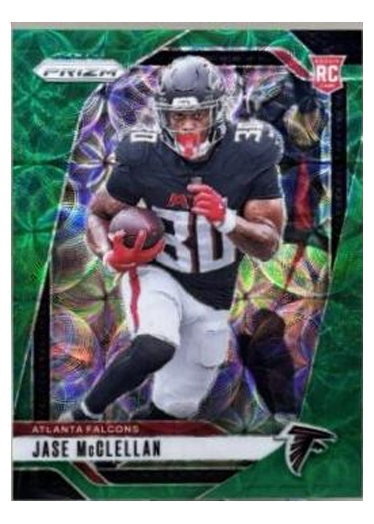 2024 Panini Prizm Base Set Jase McClellan #342 card