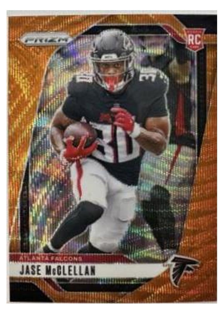 2024 Panini Prizm Base Set Jase McClellan #342 card