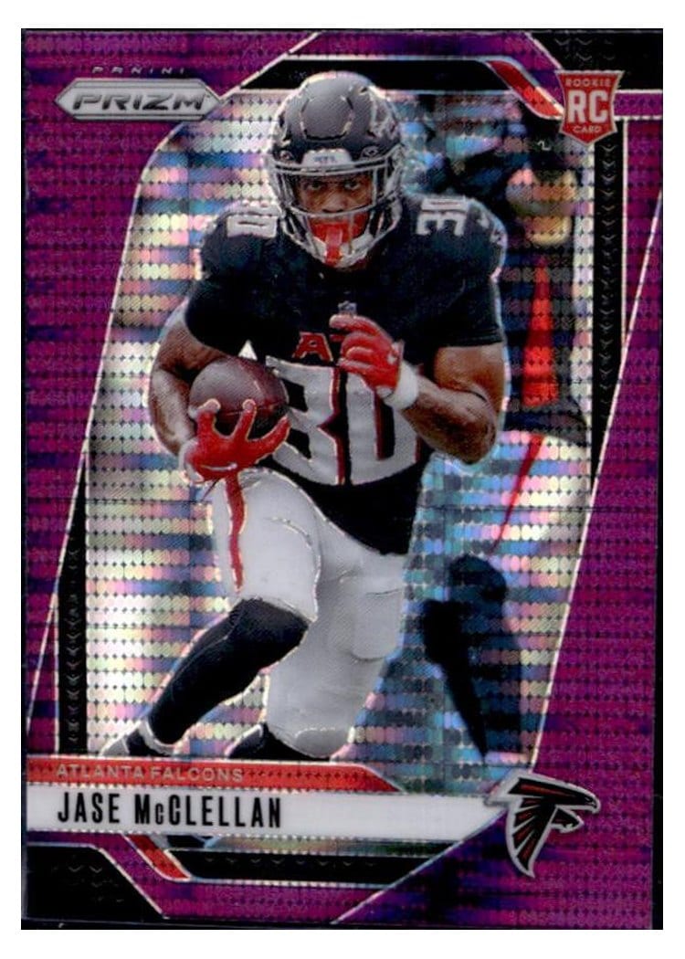 2024 Panini Prizm Base Set Jase McClellan #342 card