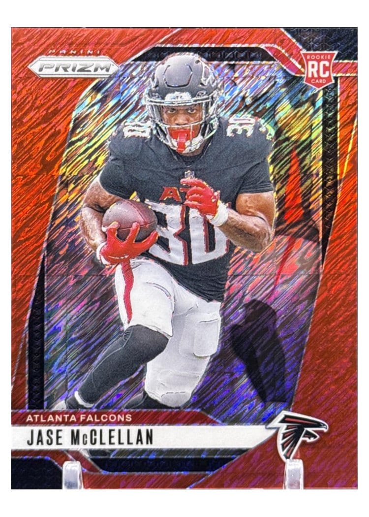 2024 Panini Prizm Base Set Jase McClellan #342 card
